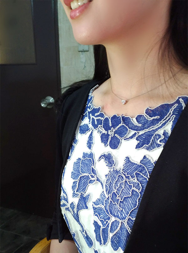 Rakuten - ハートダイヤ1カラット一粒ネックレスFカラーVVS2【GIA鑑定書つき】ハッピーハートダイヤさんプラチナ