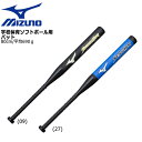 野球 バット ミズノ MIZUNO 学校体育ソフトボール用バット 80cm690g平均