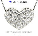 ߂_ChTHJ 1.0ct v`i900 THJ Sweet Heart pFn[glbNX D1.0ct n[g pF iSINXȏ lbNX v[g xl`A`F[ `F[