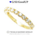 ダイヤモンド専門店THJ!! 0.3ct K18 THJ「麗」エタニティピンキーリング D0.3ct ピンキー 高品質SIクラス以上 13石 18金 18k ピ...