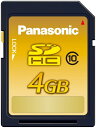 パナソニック 4GB SDHCメモリーカード CLASS10 RP-SDWA04GJK(2)