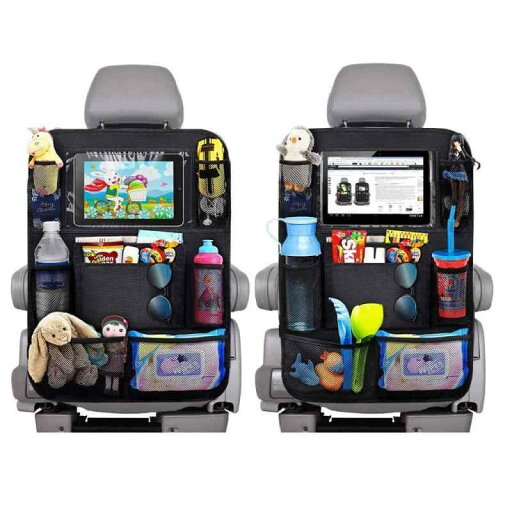 Easyhouse シートバックポケット 2枚 カーシートポケット 車用 収納ポケット 子供用品 収納ボックス 後部座席 リアシート用 防水防汚 耐久性 Easyhouse シートバックポケット 2枚 カーシートポケット 車用 収納ポケット 子供用品 収納ボックス 後部座席 リアシート用 防水防汚 耐久性
