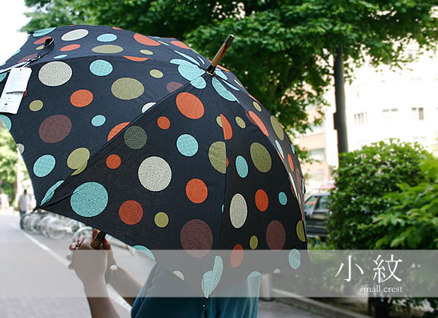 【母の日 早割】晴雨兼用 長傘 ドット 完全遮光 日傘(晴雨兼用) 高級長傘 小紋 和風 暑さ対策 江戸 和服 着物 浴衣 小物