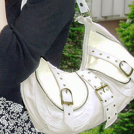 送料無料・代引き手数料無料☆楽天ランキング1位獲得バッグ【Carron Select】クロワッサン型
ウォッシュレザー＆ハラコの２ＷＡＹバッグ