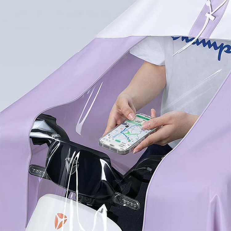 レインポンチョ 軽量 窓付き レインカバー ポンチョ レインコート 自転車 雨具 可愛い 濡れない レディース メンズ リュック対応 通学 レインポンチョ 軽い 二重ツバ 防水 速乾 レインウェア ポンチョ 男女兼用 カッパ ロング ママ 大きいサイズ アウトドア キャンプ dianaselect-10000256 Diana Select 楽天市場店 サンプル画像3