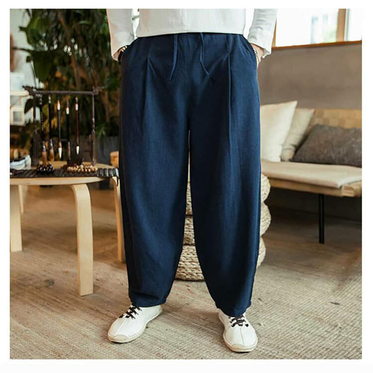 武術パンツ カンフー 太極拳 カンフーパンツ 服 太極拳パンツ ウェア 練習用パンツ...