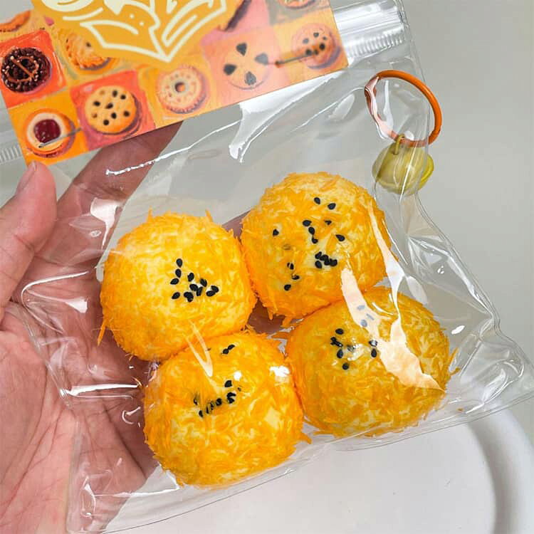 食品サンプル 揚げ物 おにぎり シリコン スクイーズ ゆっくり戻る キーホルダー スクイーズ おもちゃ ストレス解消 癒しグッズ 水感スクイーズ もちもち リラックスグッズ 可愛い 低反発 プレゼント 誕生日 触り心地 dianaselect-10006901 Diana Select 楽天市場店 サンプル画像3