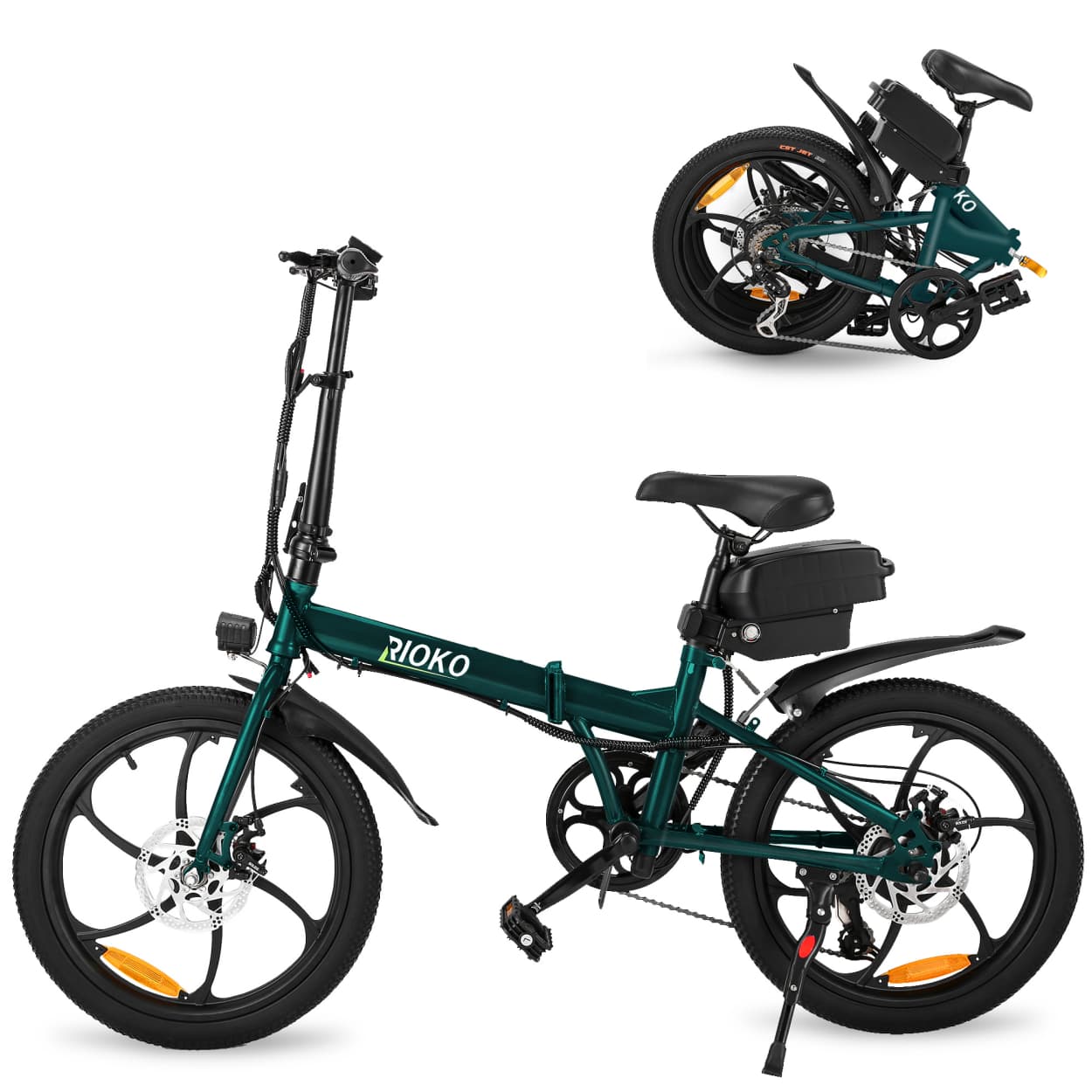 電動アシスト自転車 折りたたみ 折り畳み 20インチ 軽量 アルミフレーム 7.8Ahバッテリー 最大続行距離..