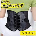 【楽天スーパーセール最大P47倍】腰サポーターベルト 5サイズ 骨盤ベル ト男女兼用 腰椎コルセット 腰楽コルセット 猫背ベルト サポートベルト 大きいサイズ ...