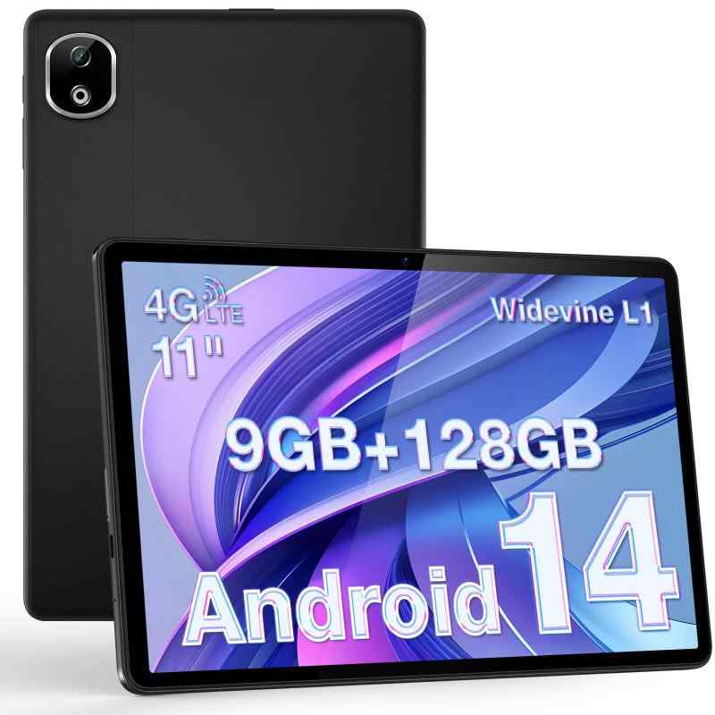 DOOGEE T30E タブレット 11インチ Wi-Fi モデル、Android 14 タブレット