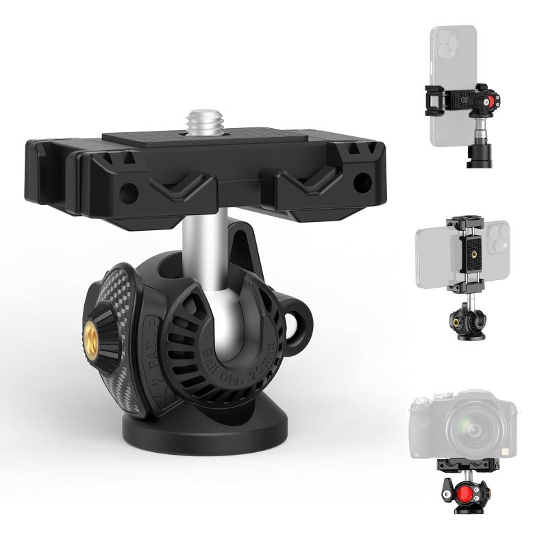 ボールヘッド 雲台 小型雲台 スマホマウント カメラ雲台