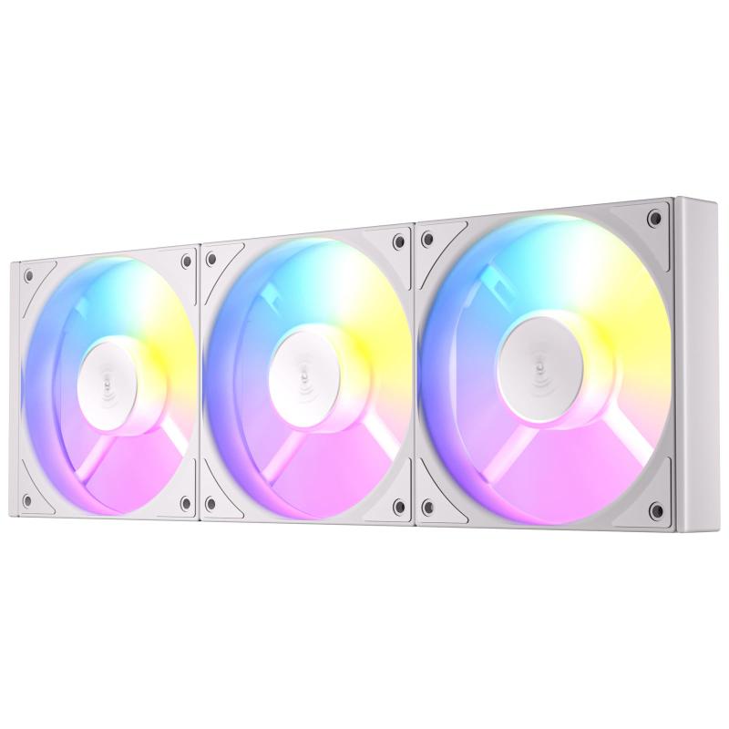 Antec Connect 120 ARGB C120 ARGB White_3PK 連結対応/3個セット/ホワイト/順回転モデル