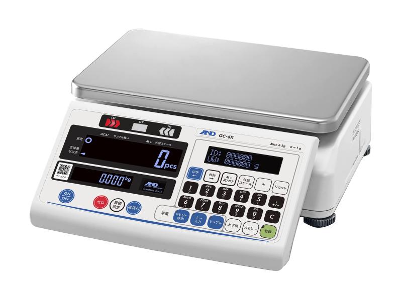 A&D 個数計 GC-6K ひょう量:6kg 最小表示:1g(...(3)