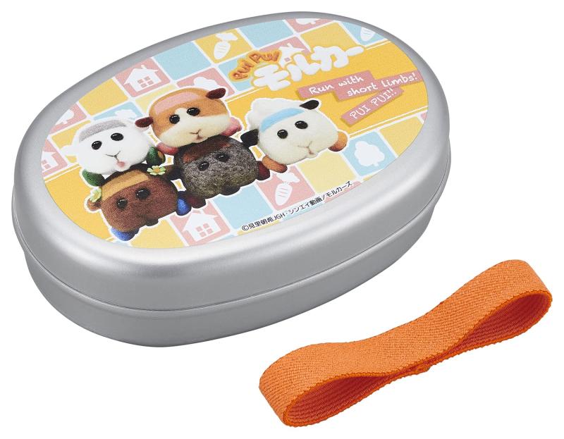 PUI PUI モルカー アルミ子供弁当箱M [仕切付] AL-5