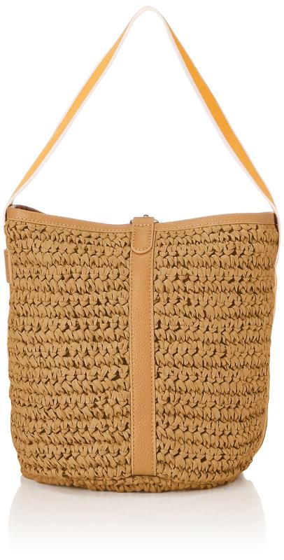 [フォルナ] カゴバッグ テープ×ペーパー レディース ブラウン（22）