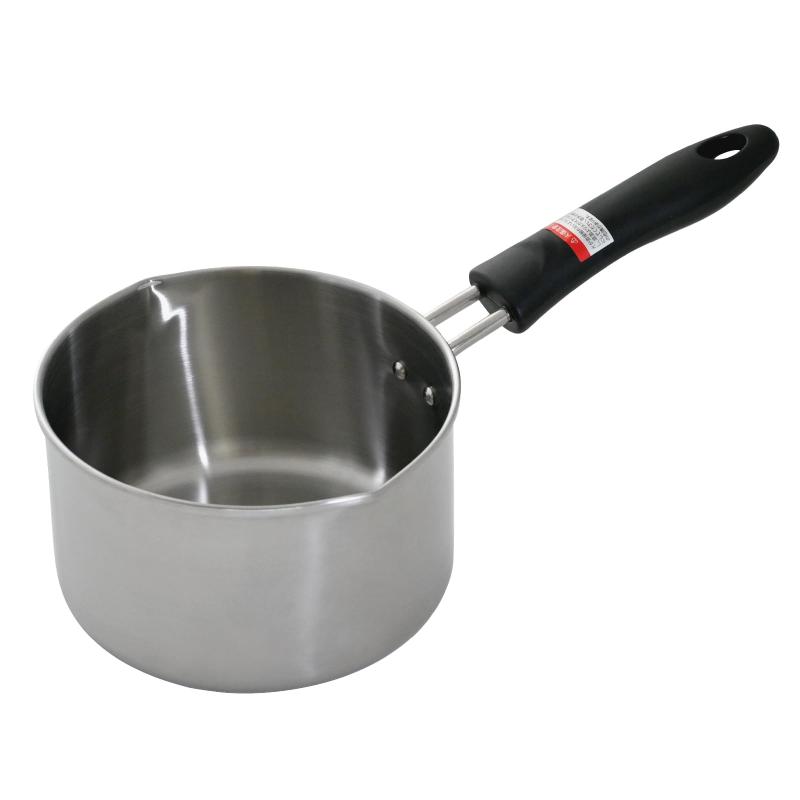 every U. ミルクパン 14cm スモール ソースパン 片手鍋 鍋 軽量 IH ガス火対応 お手入れ簡単 一人暮ら..