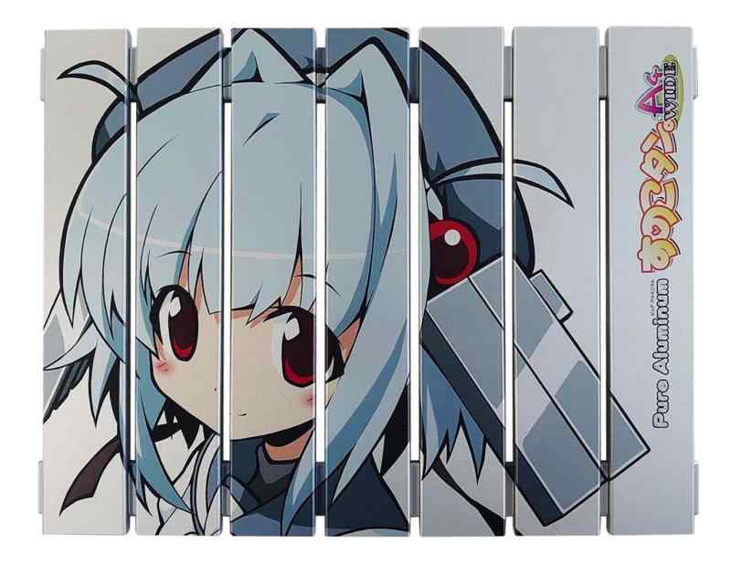 マルダイ ピュアアルミニウムすのこタン。A4wide 大型サイズ 純アルミ 冷却台 放熱 PC タブレット ゲーム機 バッテリー 熱対策