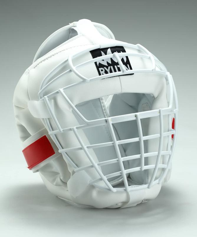 ヘッドガード ニュー金網DX 白色 各サイズ (ジュニア)