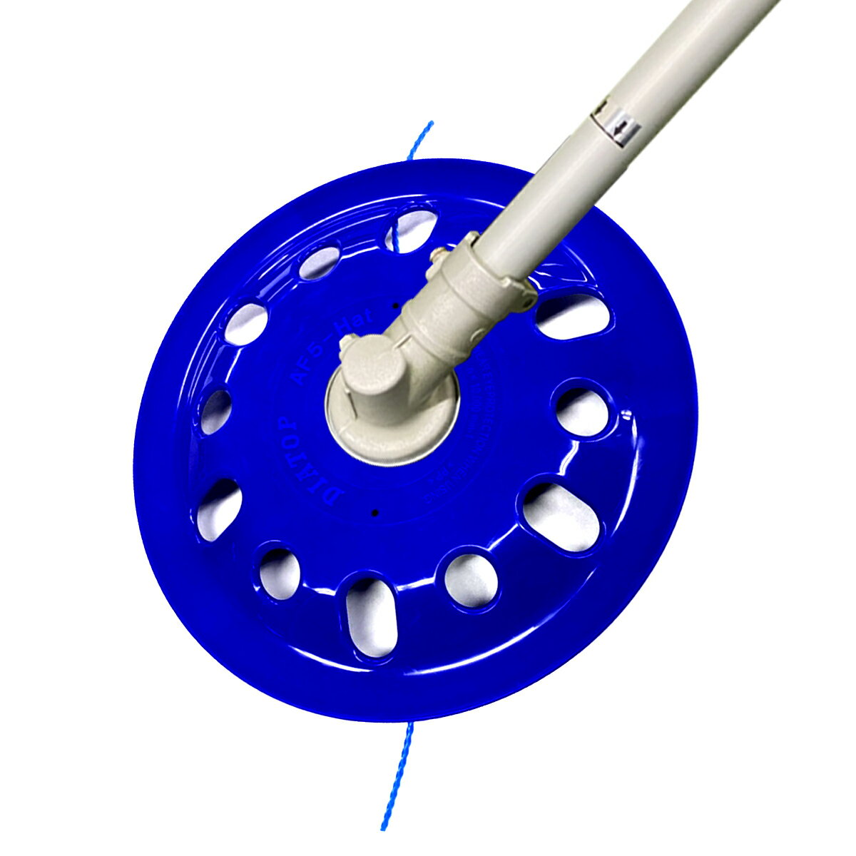 DIATOP公式ショップ ナイロンカッター ナイロンコードカッター 自動繰り出し式 AF5-Hat ハット付 EXシリーズ後継 （直径25cm） ダイアトップ フルオート 国内エンジン式 電動 刈払い機対応 草刈り 替え刃 芝 壁際 低騒音 静音 ブレード 薄型 軽量 石 ワイヤー 雑草 ススキ