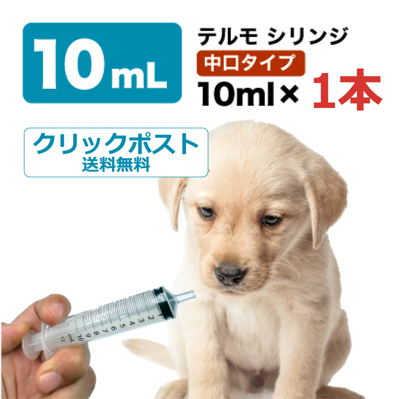 TERMO テルモ シリンジ ポンプ 10ml 1本（針無し）介護用 犬 猫 小動物（SS-10SZ）（日本郵便クリックポスト 追跡サ…