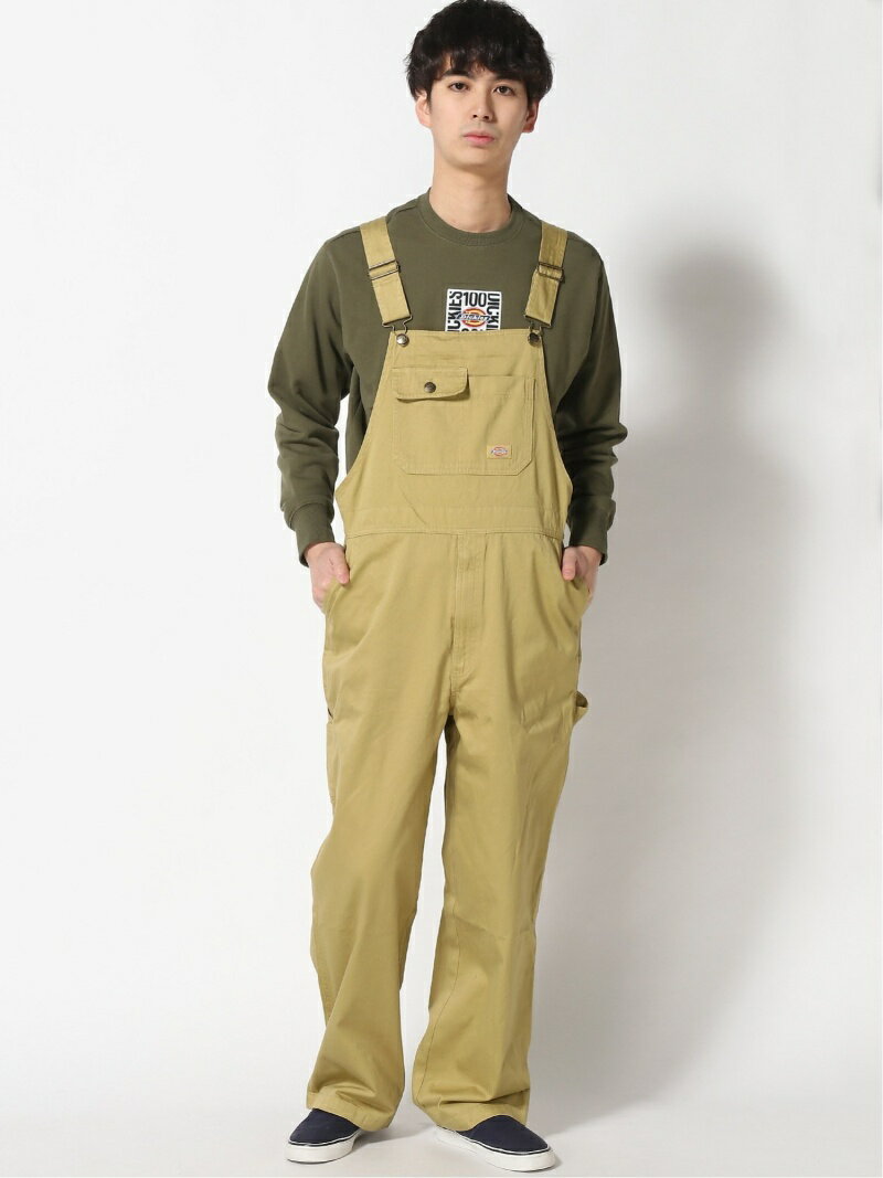 【SALE／55%OFF】D Dickies ディッキーズ パンツ/ジーンズ サロペット/オールインワン カーキ ブラック【RBA_E】【送料無料】[Rakuten Fashion]