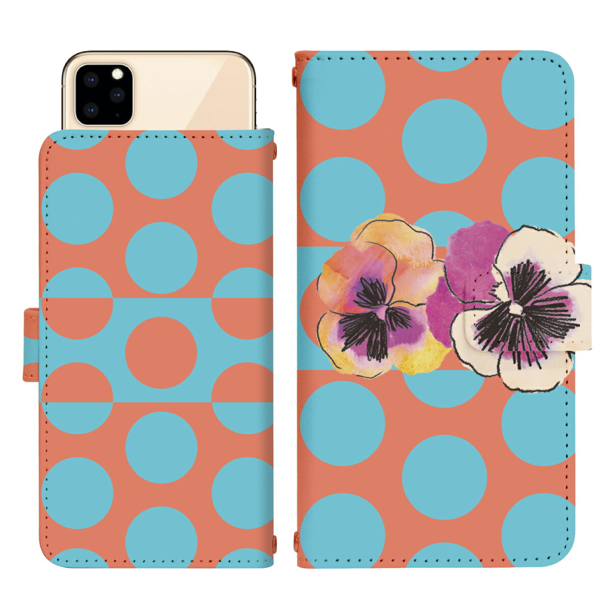 DIGNO J 704KC スライド 手帳型 スマホケース スマホカバー ディグノ スマートフォン スマートホン 携帯 ケース ディグノJ digno ケース dslide200