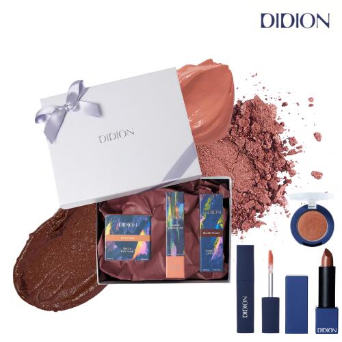 DIDION GIFTSET 06 タイムレスアンバーセット ブラウン レッド ピンク 福袋 プレゼント 贈り物 母の日 誕生日 記念日 バレンタイン ホワイトデー クリスマス メイクアップセット 自分へのご褒美 ディディオン