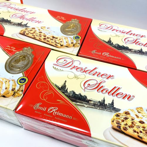【福袋】オリジナル ドレスデン シュトレン750g Stollen4個 化粧箱入りシュトレン（シュトーレン) クリスマス のパン 在日 ドイツ 人の..