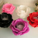 【在庫処分セール】 キャンドル グローイングローズSS Glowing Rose SS 薔薇キャンドル リフィルタイプ クリアグラスキャンドル1個つき ポアン・...