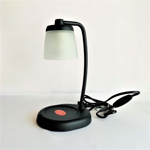 コンテンポキャンドルウォーマーランプ ブラック ヤンキーキャンドルジャーM・L用ハロゲン電球でキャンドルを溶かす電気スタンド 火を使わないので、安心・安全キャン...