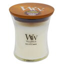 キャンドル ウッドウィック WoodWickジャーM ホワイトティー＆ジャスミン 高品質な香りグラスキャンドル アロマ フレグランスパチパチと音がする アロマキャンドル