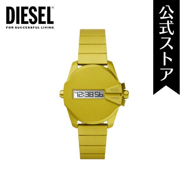 アルミニウム 腕時計（メンズ） ディーゼル 腕時計 アナログ LCD メンズ イエロー アルミニウム Baby Chief DZ2207 2024 夏