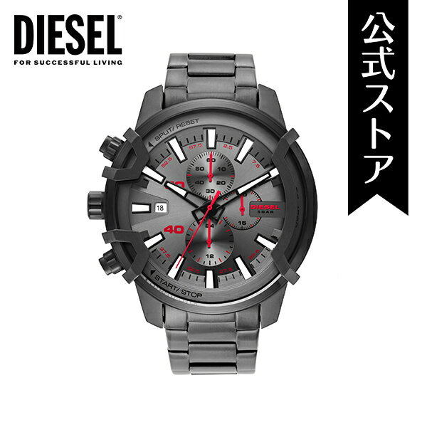 楽天DIESEL ウォッチ公式ストア【30％OFF】2022 春 腕時計 メンズ ディーゼル アナログ 時計 ガンメタル ステンレス GRIFFED DZ4586 DIESEL 公式 生活 防水 誕生日 プレゼント 記念日 ギフト カジュアル