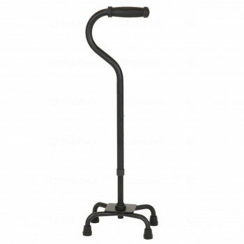 ウェルファン 夢ライフ 4点ステッキ ブラック 009741