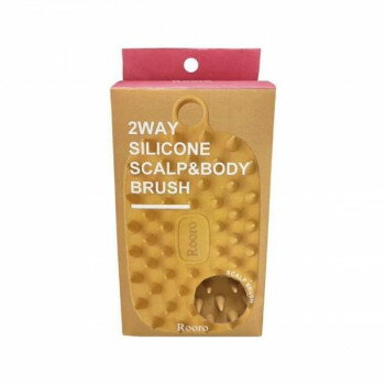 Rooro ローロ シリコン2WAYスカルプ＆ボディブラシ スタンダードサイズ RO-SBL