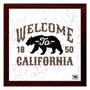 Sign Frame 400seires アートパネル Welcome to California ISF-52263