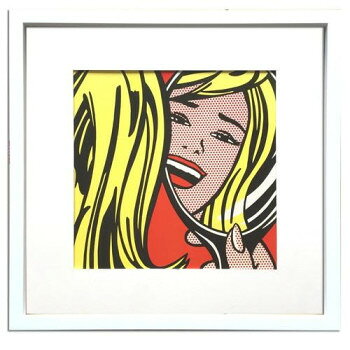 Roy Lichtenstein Girl in Mirror1963 アートパネル IRL-52857