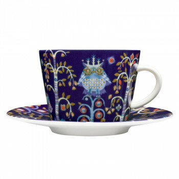 （A） Iittala タイカ ティーカップ＆ソーサー ブルー 1075821