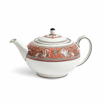 (B) Wedgwood　ウェッジウッド 　フロレンティーン サーモン ティーポットL　1070853