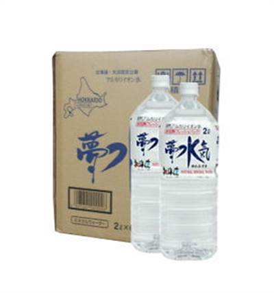 夢水氣（ゆめみずき）　2L×6本