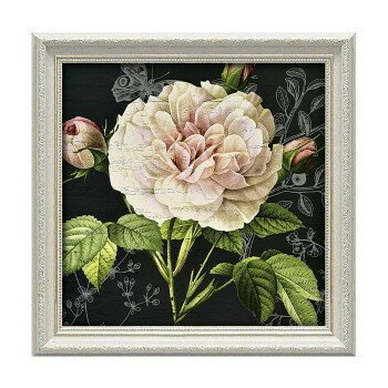 ユーパワー アートフレーム デボン ロス「レストレーション ローズ1」 DR-06003