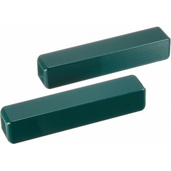 墨運堂 カラー文鎮2本組 緑 550g 25930