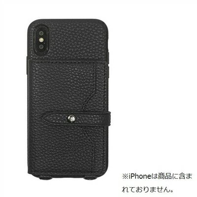 BELEX POCHETTE(ポシェット) ネックストラップケース iPhoneXs/X ブラック BELEX POCHETTE(ポシェット) ネックストラップケース iPhoneXs/X ブラック