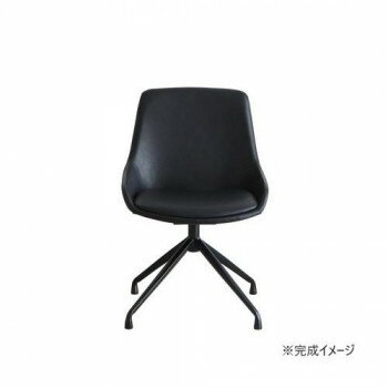 回転式の座面で、テーブルの出入りがスムーズにできます。肘なしの設計でテーブルに収まりやすいのもポイント。心地良いフィット感と程よいクッション性で、快適な座り心地が体感できます。シンプルなフォルムでいろんな雰囲気に合わせやすいチェアです。※一...