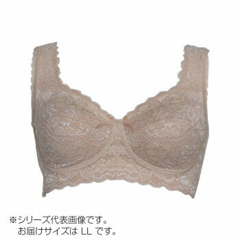 TAMURA Yauco 総レース多機能ブラジャー TYA90 フラックスベージュLL-TYA90-220-LL