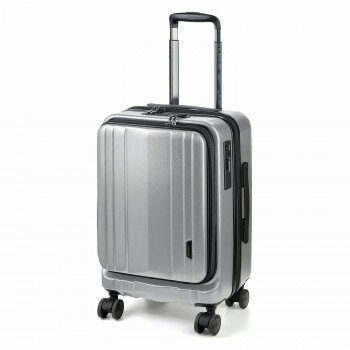 BAGGEX SILES キャリーケース 横型 L シルバー 05-5211-29