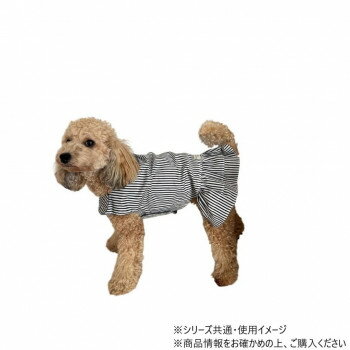 遠赤技研 ペット用 テラペットウェアフリル付き Lサイズ ストライプ柄