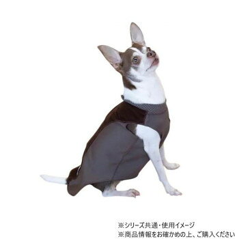 遠赤技研 ペットも温活テラペットケア・ぬくぬくウエア 袖なし SSサイズ ブラウン