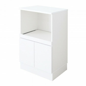 Rakuten - レンジ台 ホワイト MCW-590W