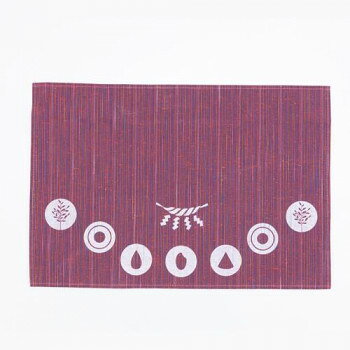 神棚の里　お祀りマット　なないろ紬　曼殊沙華